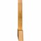 Ekena Millwork Portland Rough Sawn Timber Gable Bracket, Western Red Cedar, 48"W x 18"H x 2"D x 4"F, 9/12 Pitch GBW048X18X0204POR00RWR - alternate 2